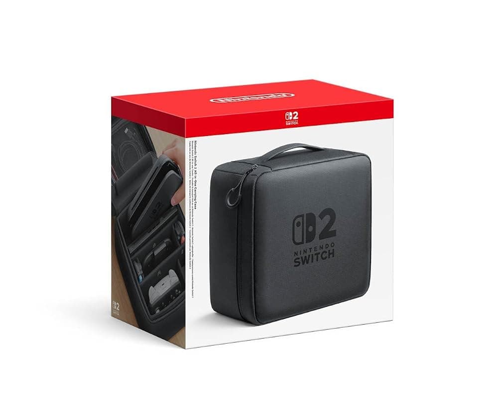 Nintendo Switch 2 All-In-One Carrying Case – Holds the Console, Dock, Joy-Con 2, Cables and up to 6 Game Cards