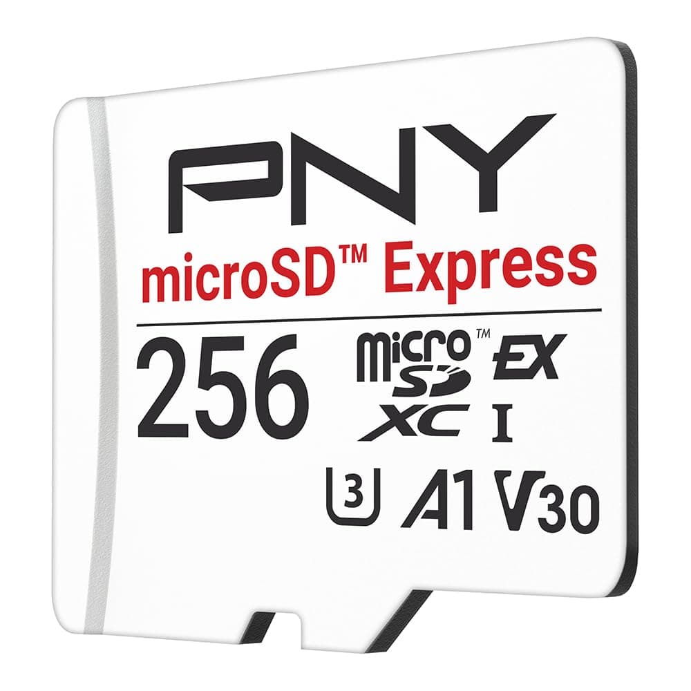 PNY microSD Express 256GB Card for Nintendo Switch 2 – Up to 890MB/s Read, 750MB/s Write (P-SDU256P31880EXP-GE) — view 1