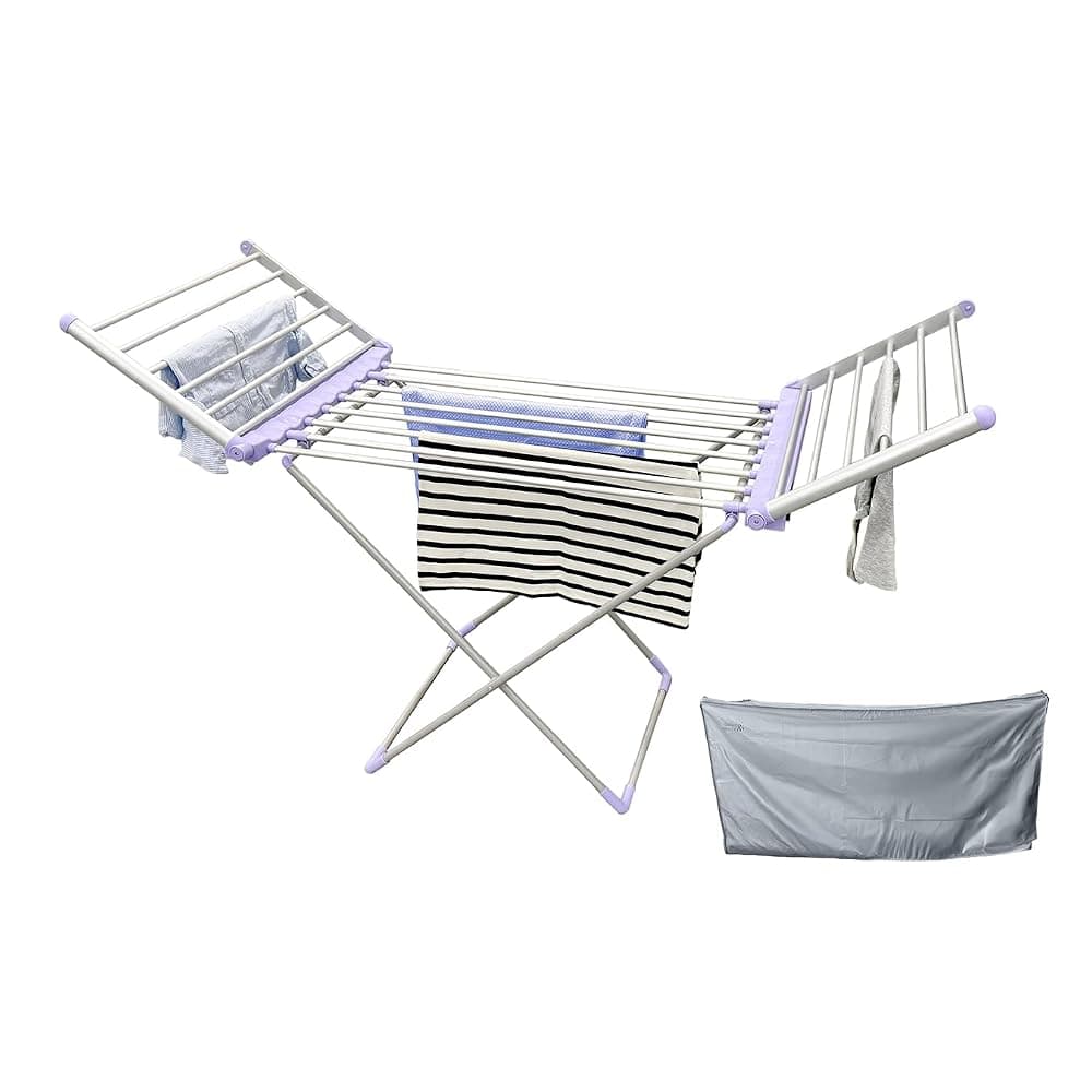 Spring & Spruce Speedi-Dry winged heated airer (3-tier)