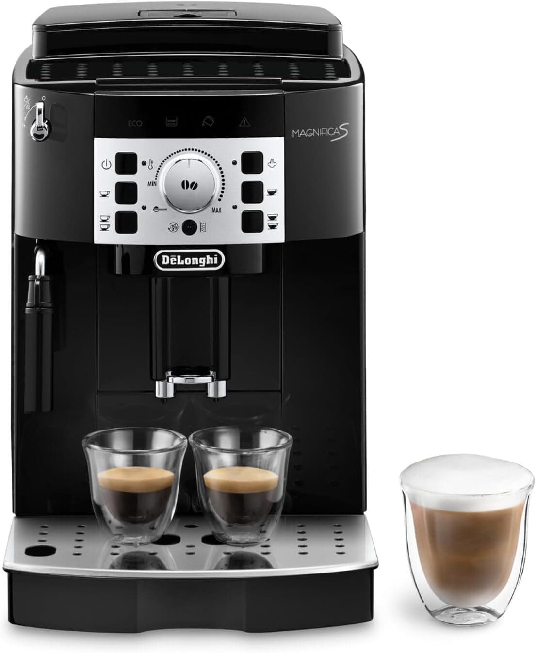 De'Longhi Magnifica S Smart Automatic Bean-to-Cup Coffee Machine with Milk Frother (ECAM22.110.B)