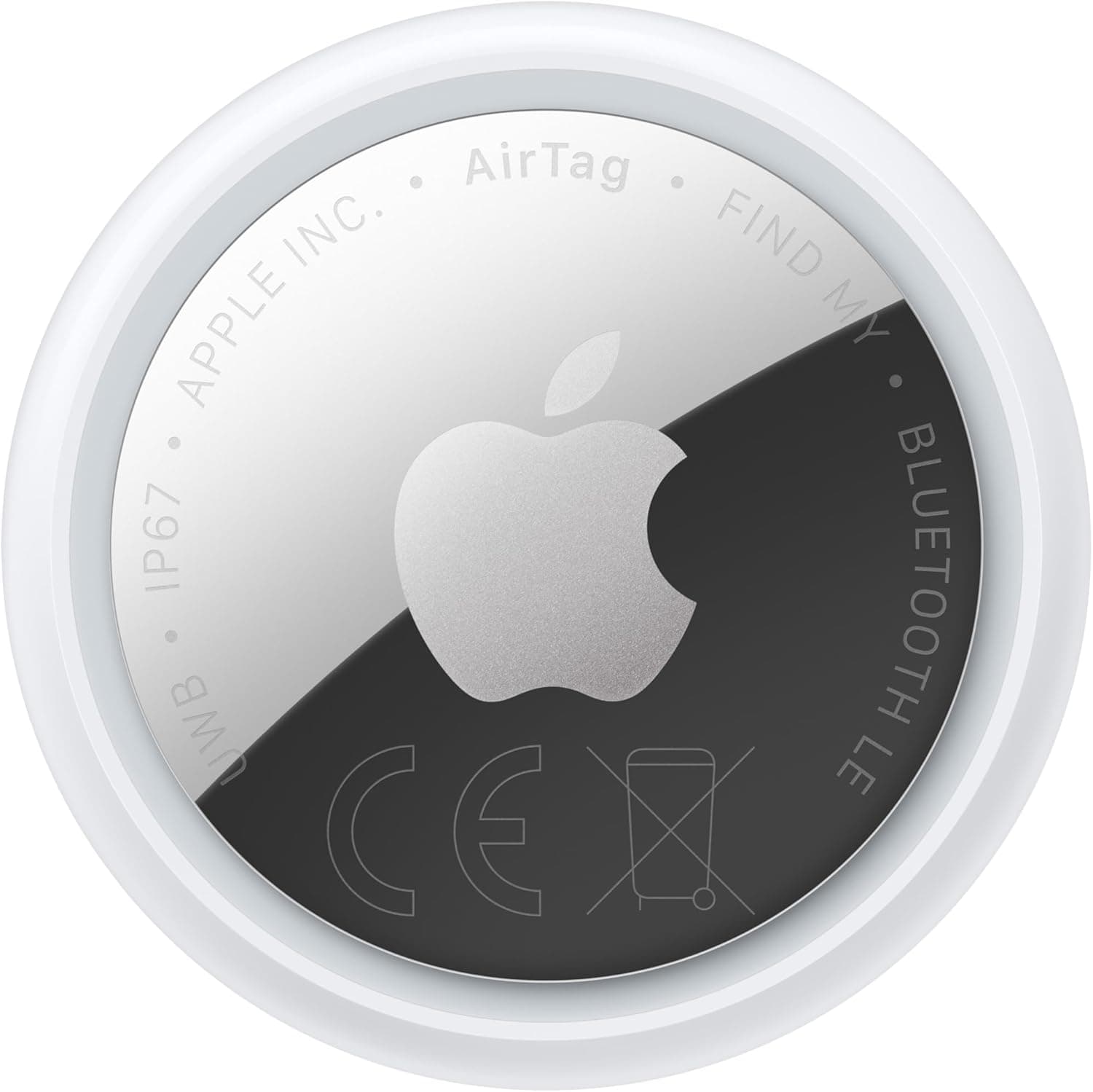 Apple AirTag (2nd generation) – Item Tracker with Precision Finding & Louder Speaker (1-Pack)