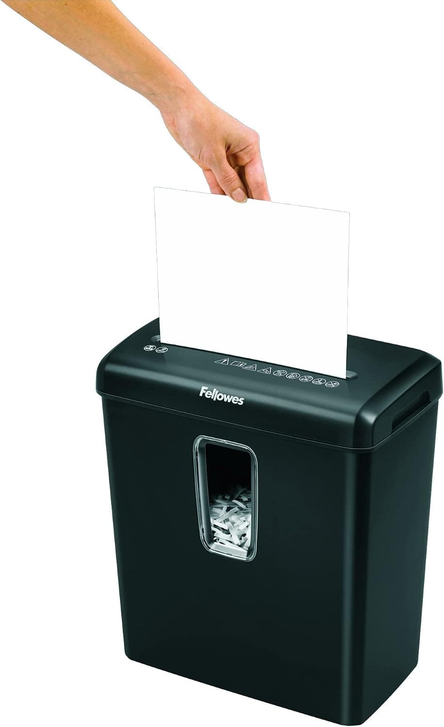 Fellowes Powershred 60Cs Cross-Cut Paper Shredder with SafeSense Technology (Irish 3-Pin) thumbnail 3