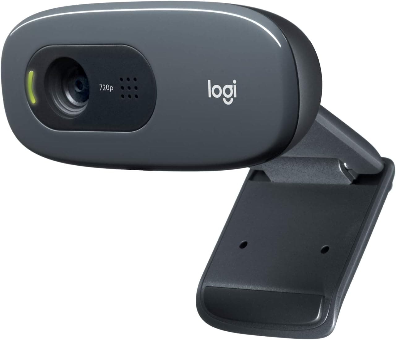 Logitech C270 HD Webcam – 720p/30fps Widescreen with Light Correction & Noise-Reducing Mic