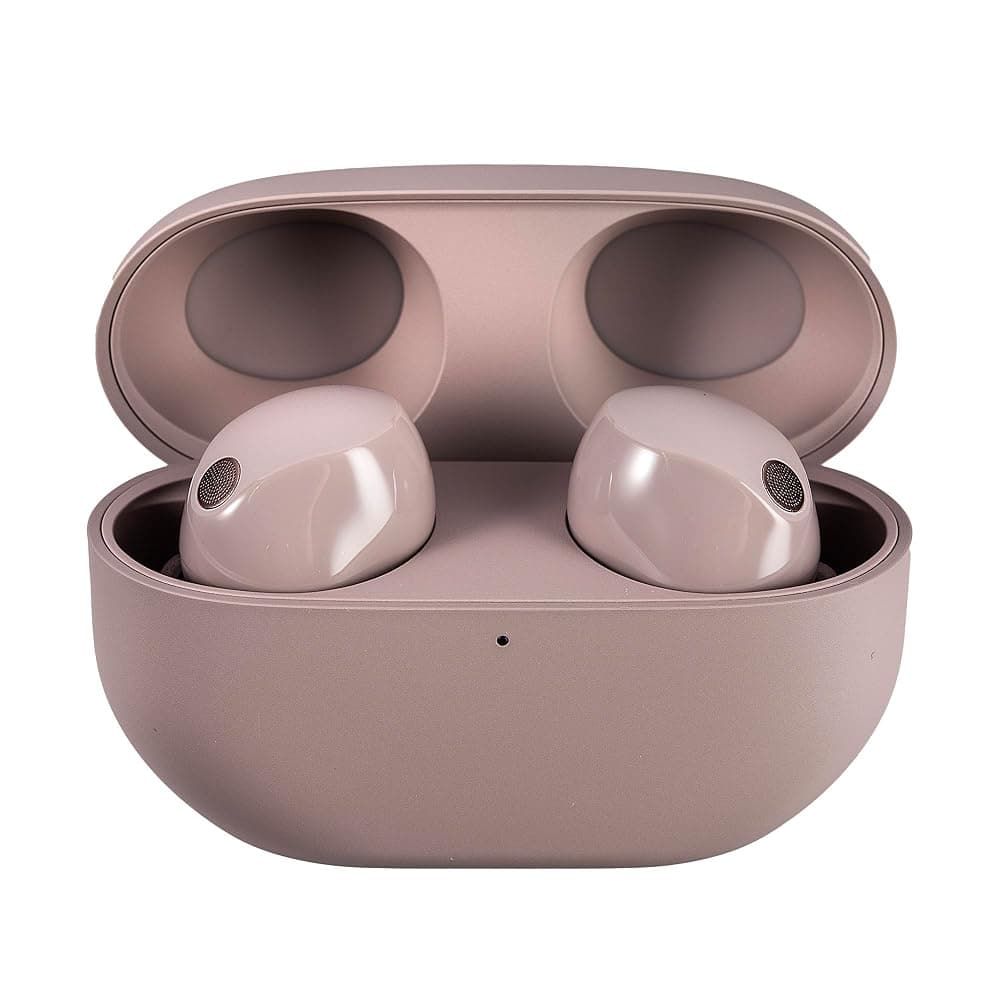 Sony WF-1000XM5 Wireless Noise Cancelling Earbuds – Up to 24 Hours Battery, Quick Charge, IPX4, iOS & Android (Smoky Pink)