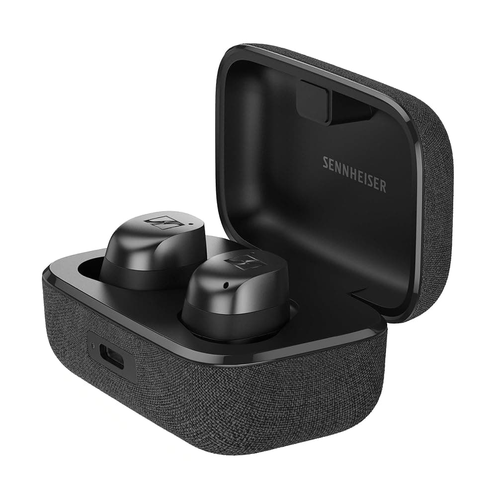 Sennheiser MOMENTUM True Wireless 4 Earbuds – Adaptive ANC, Bluetooth 5.4, Up to 30 Hours Battery (Black Graphite)