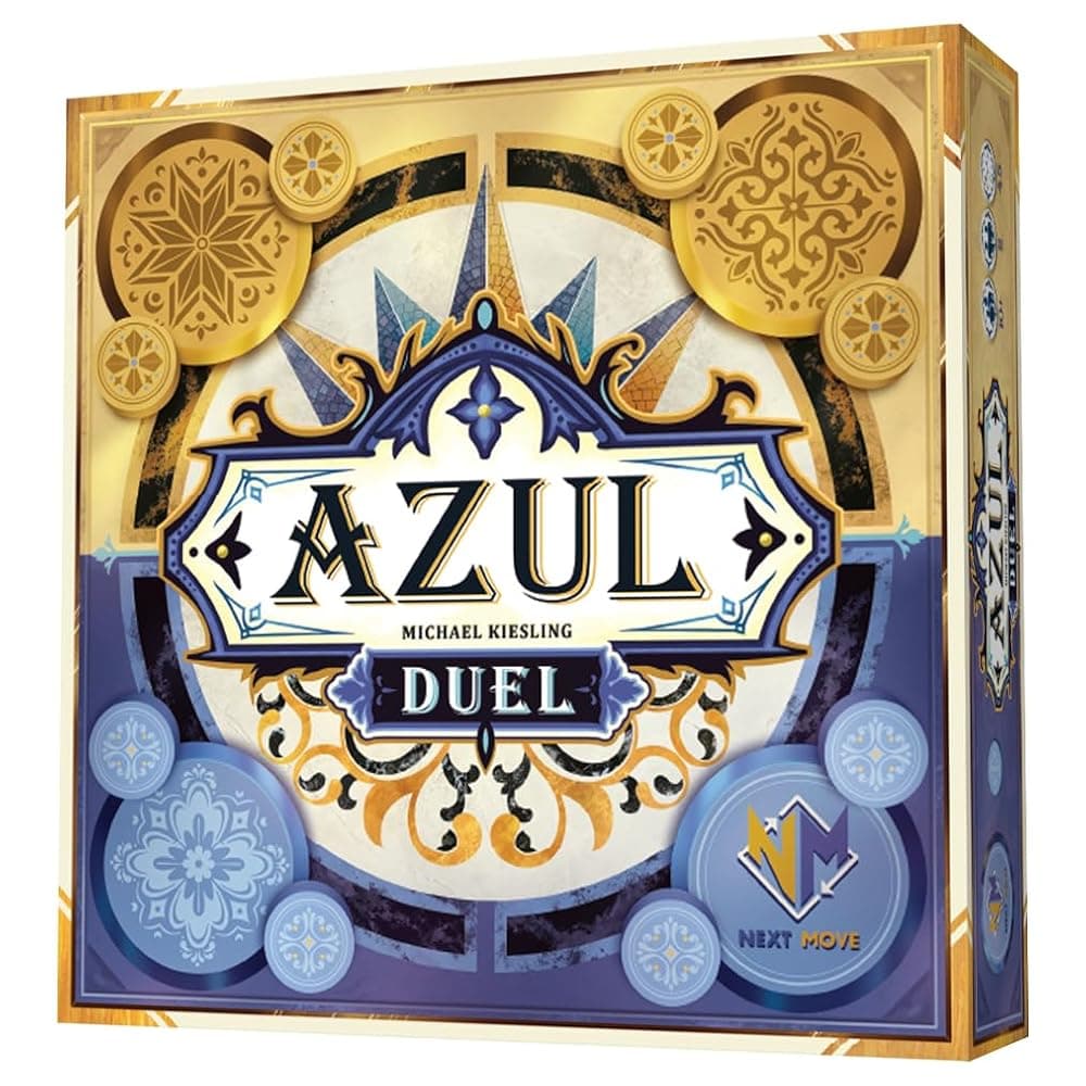 Next Move Azul Duel Two-Player Board Game – Ages 10+, 45 Minutes