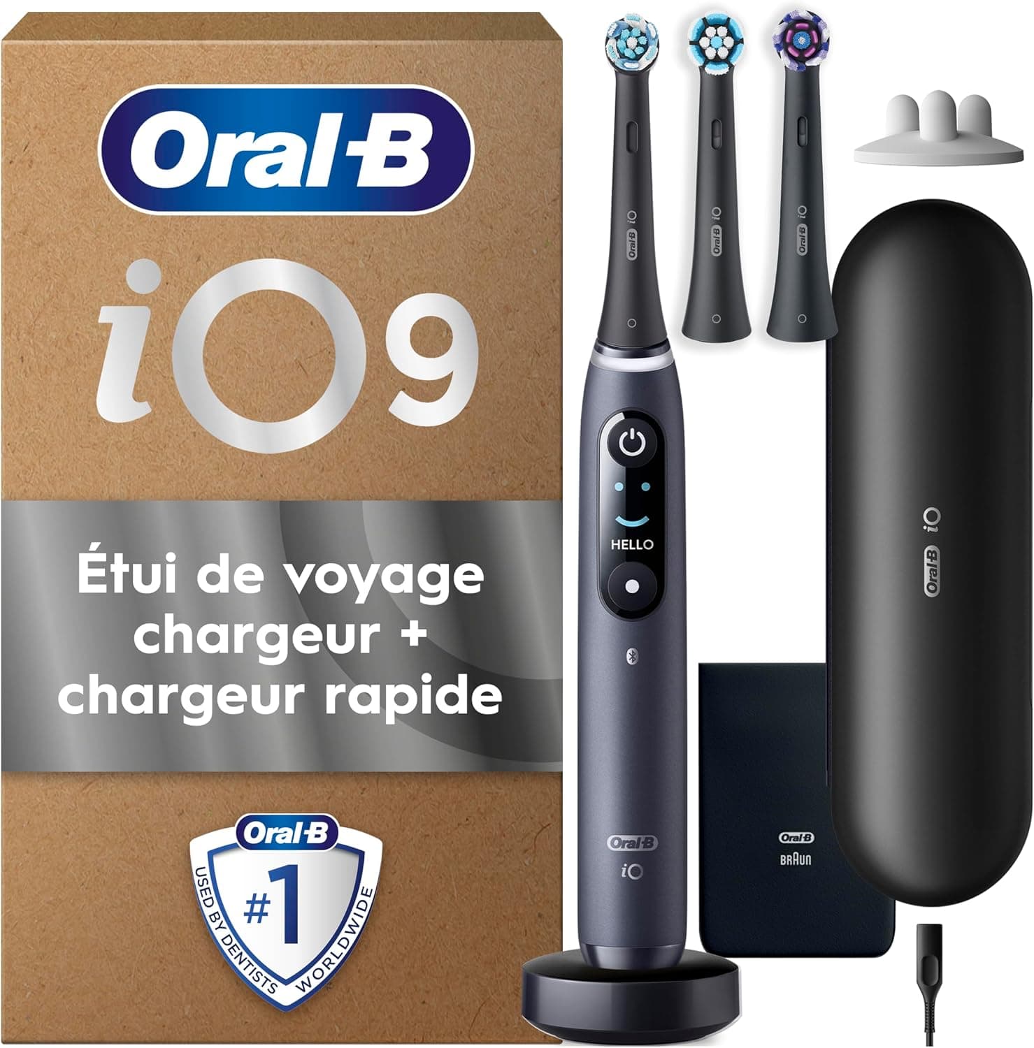 Oral-B iO9 Electric Toothbrush with 3D Teeth Tracking & Interactive Colour Display