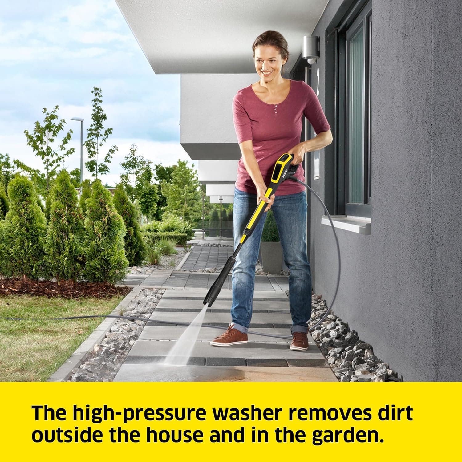 Kärcher K4 Power Control High Pressure Washer 1800W with Home Kit & T 5 Patio Cleaner thumbnail 2