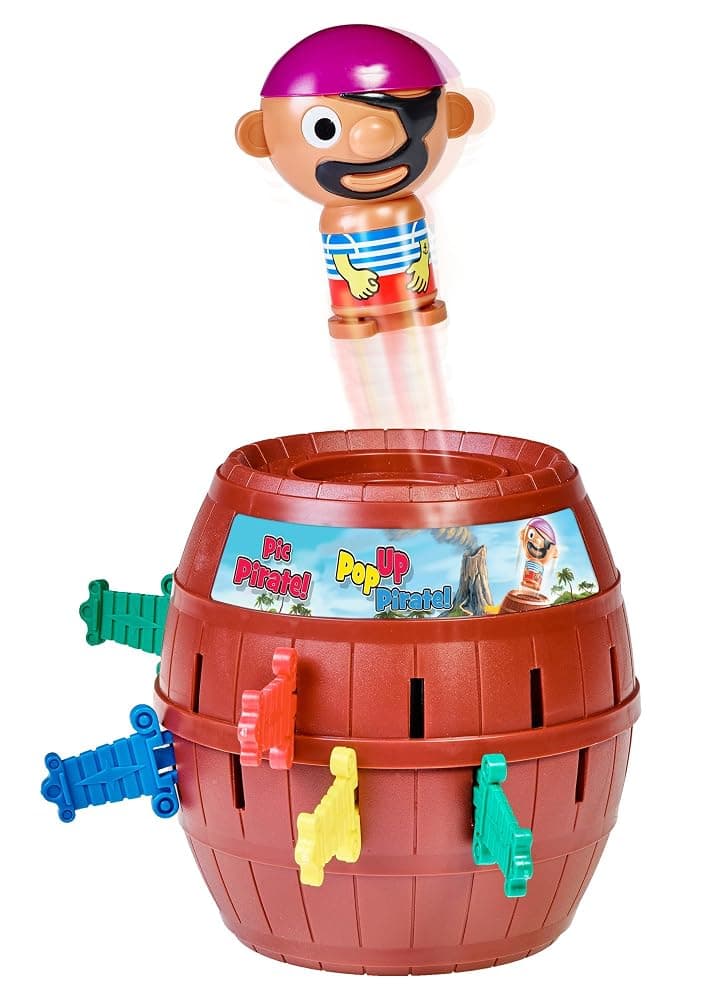 TOMY Pop-Up Pirate Classic Children’s Action Game – 2–4 Players, Ages 4+ thumbnail 2