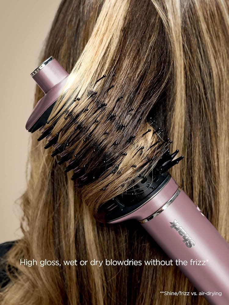 Shark Glam Ceramic & Air 5-in-1 Multi-Styler and Dryer with FrizzFighter & Storage Case (HD6051SUKPK, Pink) thumbnail 3