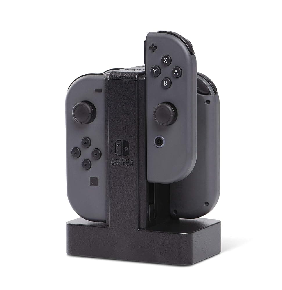 PowerA Wired Charging Station for Nintendo Switch Joy-Con – Charges up to 4 Joy-Con, USB Powered, Nintendo Licensed