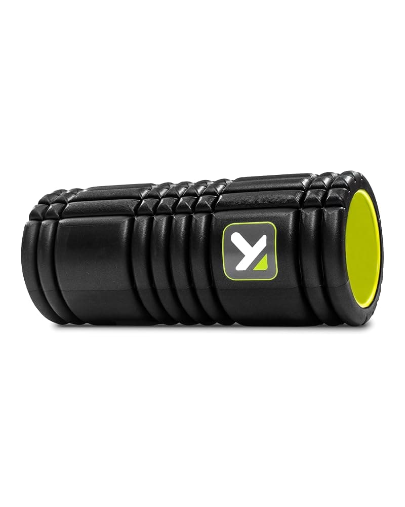 TriggerPoint GRID Foam Roller – Multi-Density Exterior, Rigid Core, Standard Density, 33cm (Black) — view 1