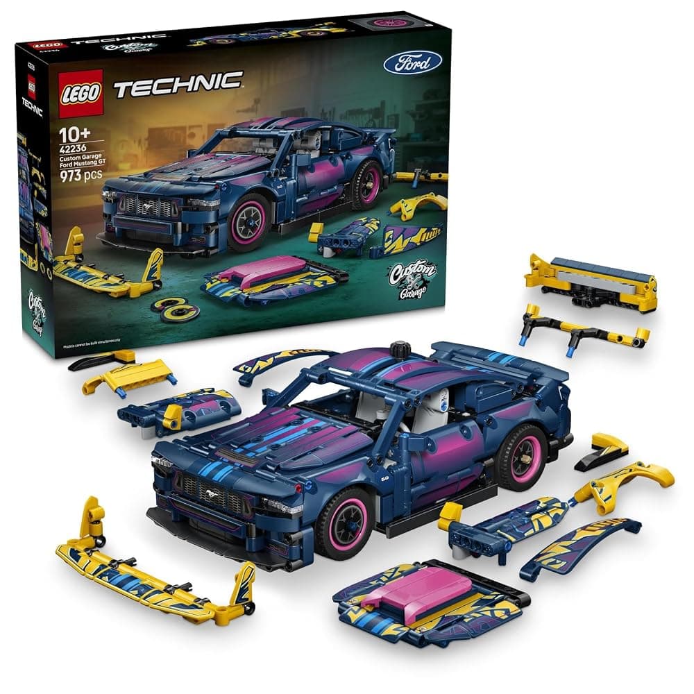 LEGO Technic Custom Garage Ford Mustang GT (42236)