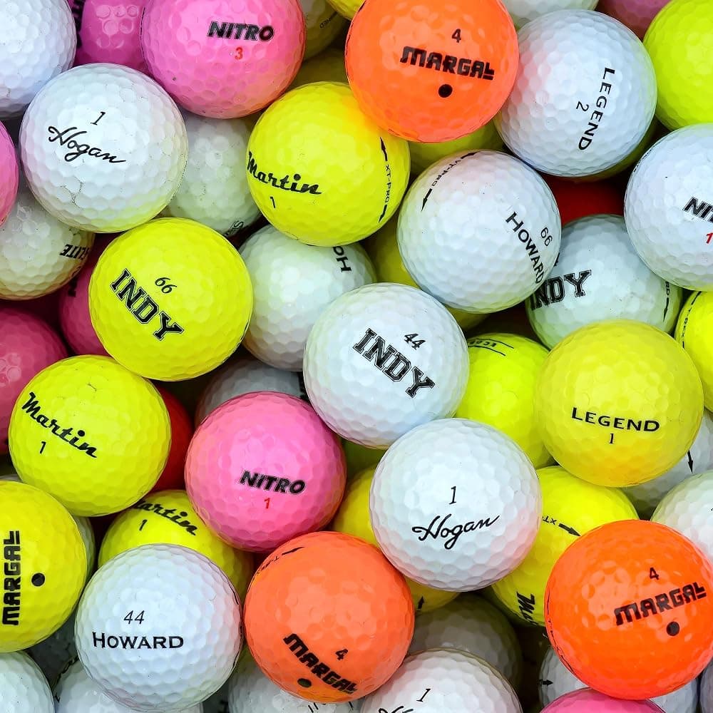 Second Chance 24 Mixed Golf Balls with Carry Bag — view 1